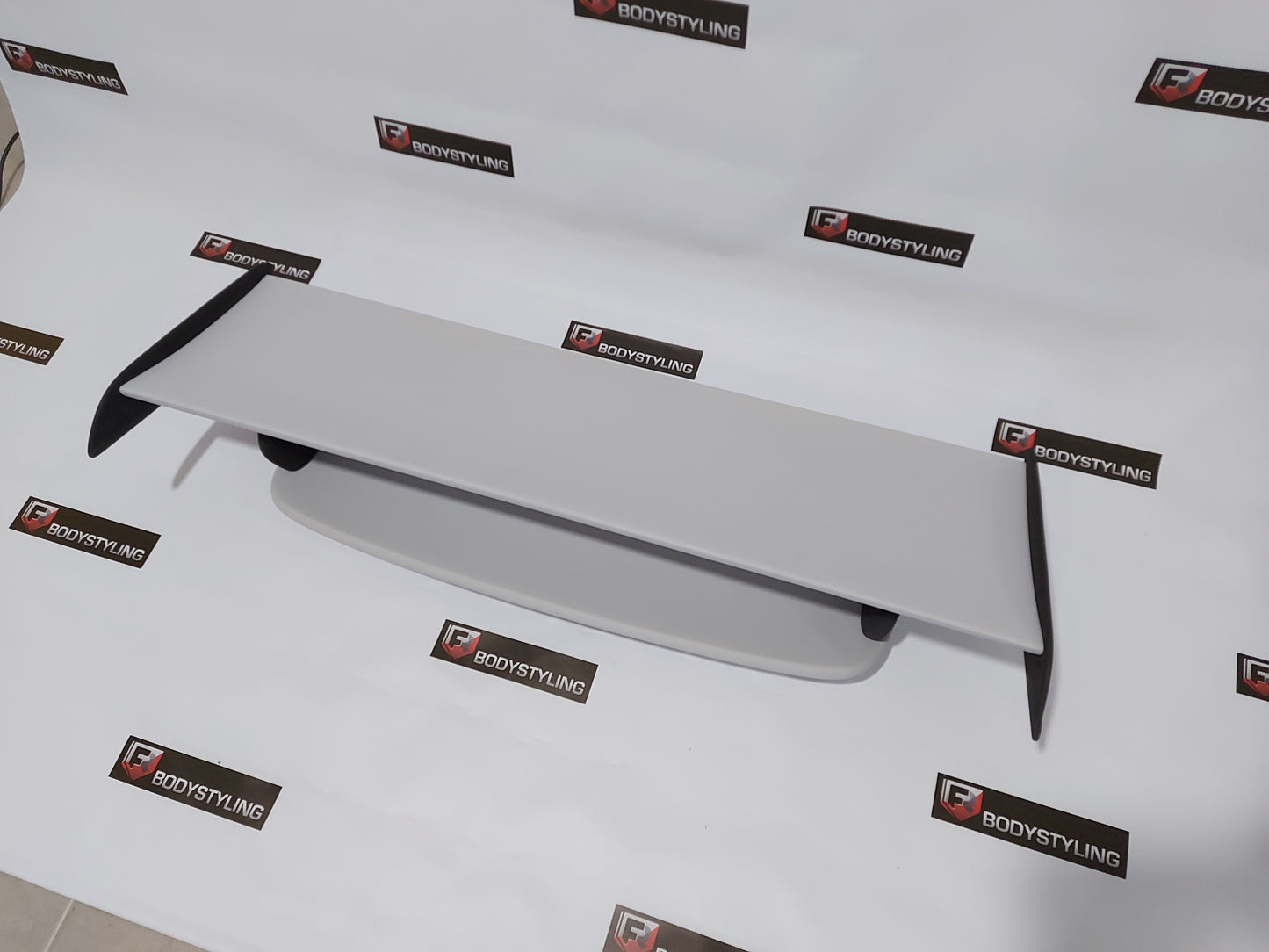 Top View of Rear Spoiler for Porsche Boxster 987. Made from 1st grade FRP (reinforced fiberglass)