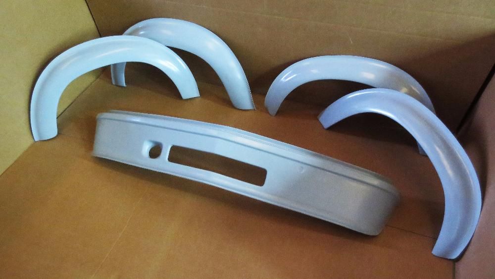 Front Spoiler & Wheel Arches of Body Kit for BMW 2002 Turbo