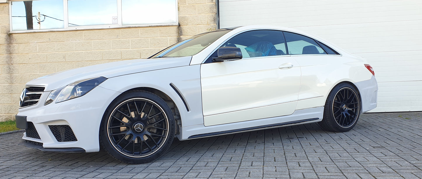 FRONT BUMPER MERCEDES E-CLASS COUPE PRE-FACELIFT C207