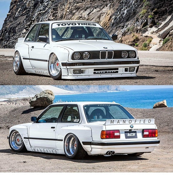 Body Kit BMW E30 Coupe "Rocket Bunny" on vehicle