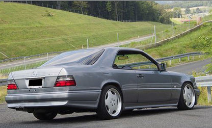 Rear Bumper for Mercedes W124 Coupé Look AMG on vehicle