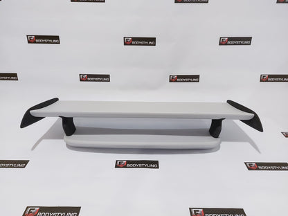 Front View of Rear Spoiler for Porsche Boxster 987. Made from 1st grade FRP (reinforced fiberglass)