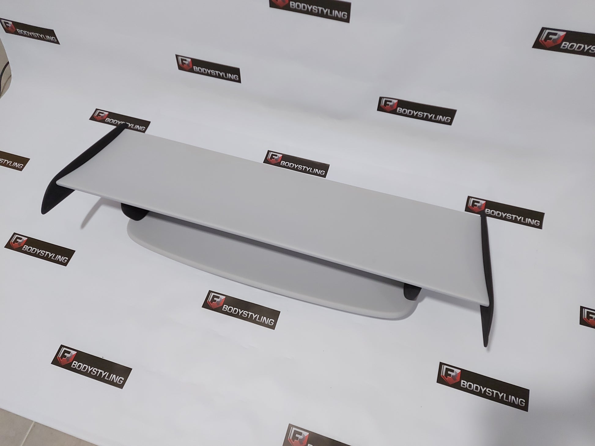 Top View of Rear Spoiler for Porsche Boxster 987. Made from 1st grade FRP (reinforced fiberglass)