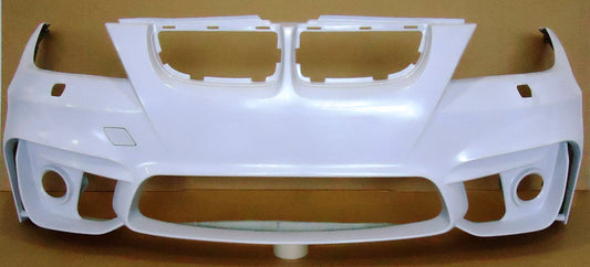 Front Bumper for BMW 3 Series E90/E91 PRE-LCI M4 Look Fog Lights. Made from 1st grade FRP (reinforced fiberglass)