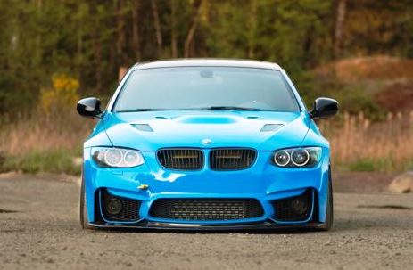FRONT BUMPER BMW 3 SERIES E92/E93 LCI  M4 LOOK FOG LIGHTS