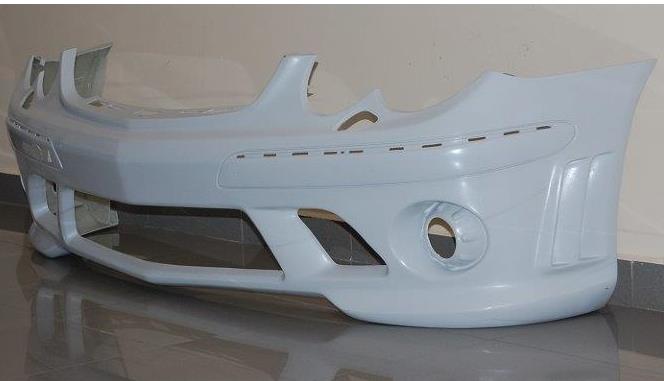 Front Bumper for Mercedes Class CLK W209. Made from 1st grade FRP (reinforced fiberglass)