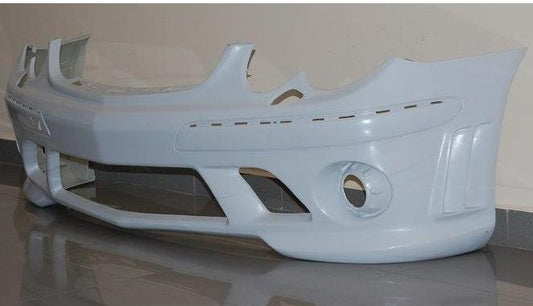 Front Bumper for Mercedes Class CLK W209. Made from 1st grade FRP (reinforced fiberglass)