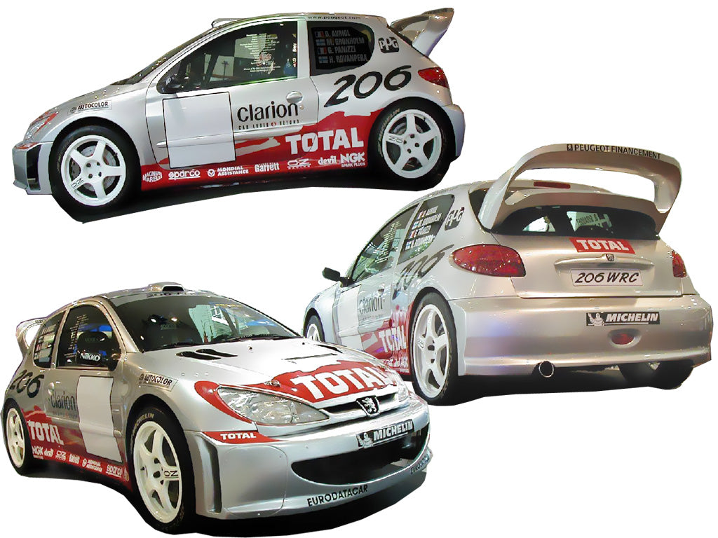 Body Kit Peugeot 206 WRC Look