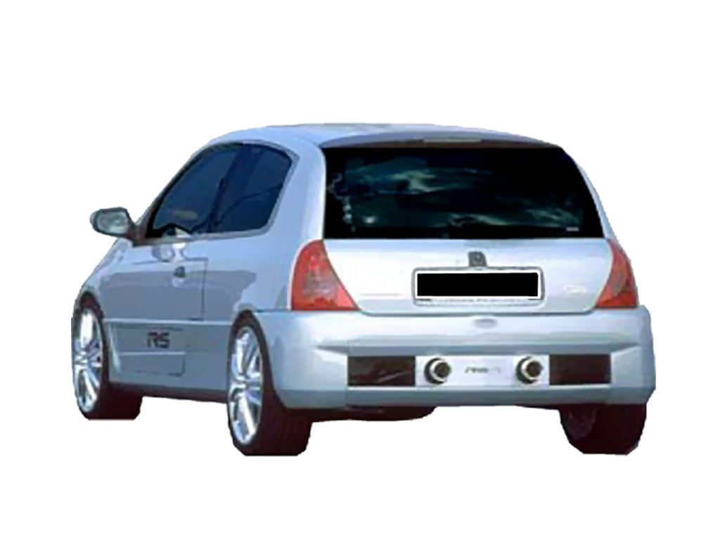 REAR BUMPER RENAULT CLIO II V6 LOOK