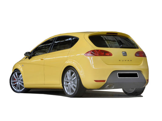 Back View of Rear Bumper for Seat Leon II FR. Made from 1st grade FRP (reinforced fiberglass)