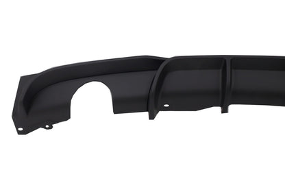 REAR BUMPER DIFFUSER/ REAR DIFFUSER SINGLE EXHAUST TIP LEFT SIDE BMW F30 M-PERFORMANCE STYLE